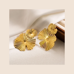 Golden Bloom Earrings