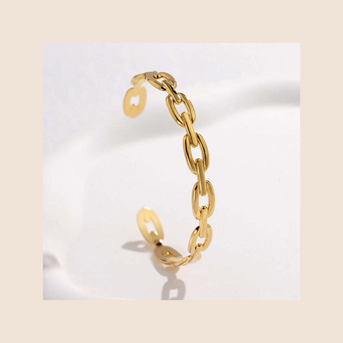 Linked Elegance Cuff